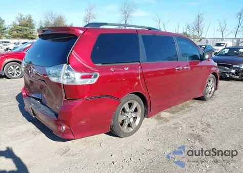 2014 Toyota Sienna Se 8 Passenger from USA, damaged, VIN 5TDXK3DC2ES466080